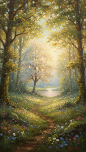 风景图，氛围，希望
油画森系 疗愈