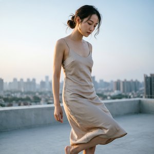 生成一个女性人体写真
