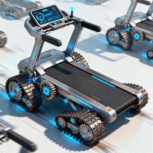 行走的巨型跑步机