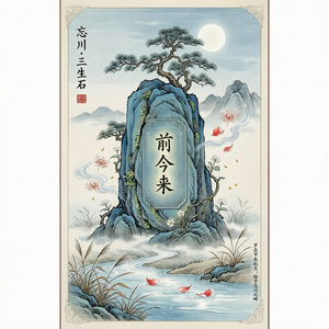 忘川.三生石，思念