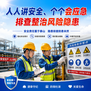 人人讲安全、个个会应急 排查整治风险隐患