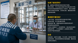 监狱里的真实生活：生病了能吃药吗？看病要不要花钱？ 